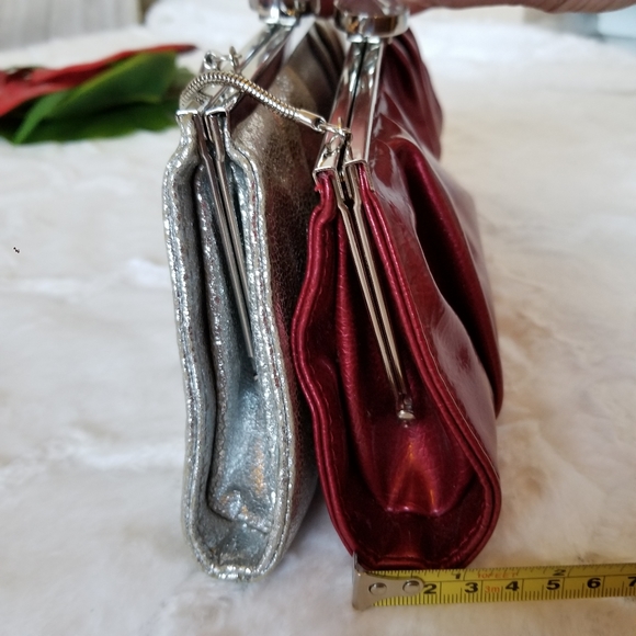 Daisy Fuentes Beatrice Clutch Purse Lot of 2 - Picture 7 of 8